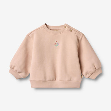 Wheat Main Sweatshirt L/S embroidery Eliza Sweatshirt 2032 rose dust