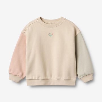 Wheat Main Sweatshirt L/S embroidery Elliot Sweatshirt 3191 offwhite