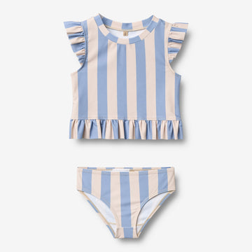 Wheat Main Swim Set 2-piece Alma Set 9732 bold blue stripe
