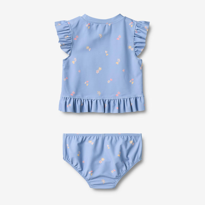 Wheat Main Swim Set 2-piece Alma Swimwear 9525 morning sky hearts