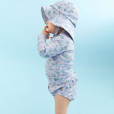 Wheat Main Swim Shorts Cilia Shorts 9605 purple light petunias