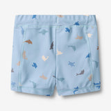 Wheat Main Swim Shorts Ulrik Swimwear 1235 soft blue sea life