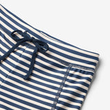 Wheat Main Swim Shorts Ulrik Swimwear 1325 indigo stripe