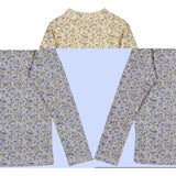 Wheat Swim T-Shirt Alma Swimwear 1481 blue flowers