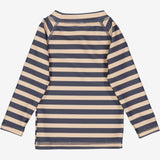 Wheat Main Swim T-Shirt Dilan | Baby Swimwear 1073 ink stripe