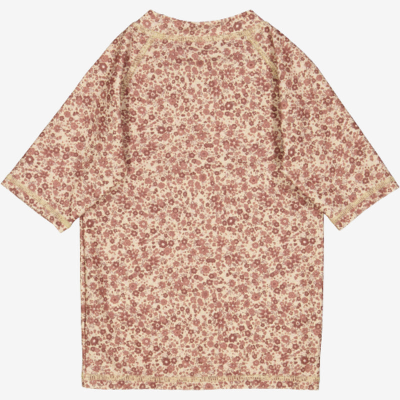 Wheat Swim T-Shirt Jackie SS Swimwear 2073 red flower meadow