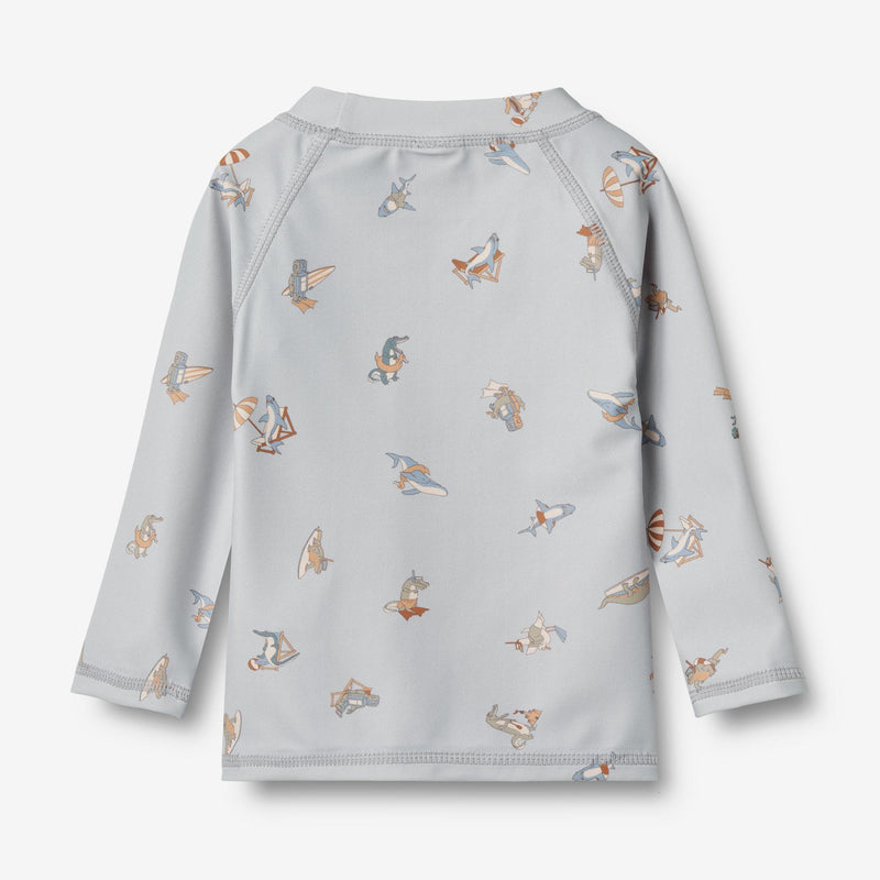 Wheat Main Swim T-shirt L/S Dilan T-Shirt 9446 swim club