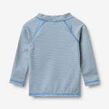 Wheat Main Swim T-shirt L/S Dilan T-Shirt 9580 blue swim stripe