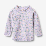 Wheat Main Swim T-shirt L/S Dilan T-Shirt 9605 purple light petunias