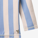 Wheat Main Swim T-shirt L/S Dilan T-Shirt 9732 bold blue stripe