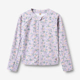 Wheat Main Swim T-shirt L/S Zip Ada T-Shirt 9605 purple light petunias