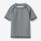 Wheat Main Swim T-shirt S/S Jackie T-Shirt 1048 blue stripe