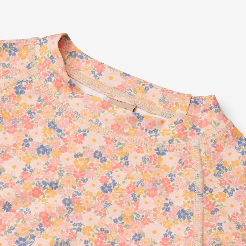 Wheat Main Swim T-shirt S/S Jackie T-Shirt 9045 multi flowers