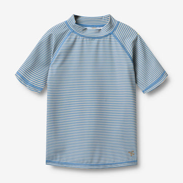 Wheat Main Swim T-shirt S/S Jackie T-Shirt 9580 blue swim stripe