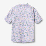 Wheat Main Swim T-shirt S/S Jackie T-Shirt 9605 purple light petunias