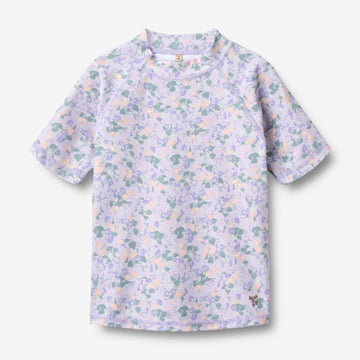 Wheat Main Swim T-shirt S/S Jackie T-Shirt 9605 purple light petunias