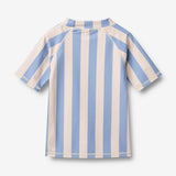 Wheat Main Swim T-shirt S/S Jackie T-Shirt 9732 bold blue stripe