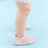Wheat Footwear Swimshoe Dolphin Swimwear 2526 powder flowers and seashells