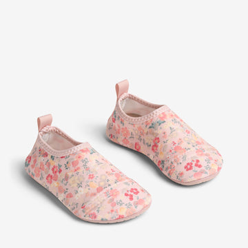 Wheat Footwear Swimshoe Dolphin Swimwear 2526 powder flowers and seashells
