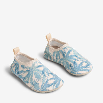 Wheat Footwear Swimshoe Dolphin Swimwear 2527 palm blue