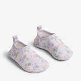 Wheat Footwear Swimshoe Dolphin Swimwear 9605 purple light petunias