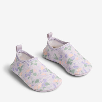 Wheat Footwear Swimshoe Dolphin Swimwear 9605 purple light petunias