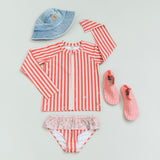 Wheat Footwear Swimshoe Dolphin Swimwear 9657 red stripe flowers