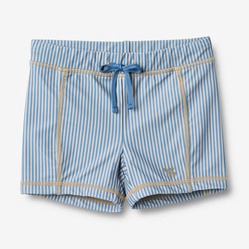 Wheat Main Swimshorts Ulrik Shorts 9580 blue swim stripe