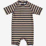 Wheat Swimsuit Cas | Baby Swimwear 1073 ink stripe