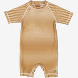 Wheat Swimsuit Cas | Baby Swimwear 5096 golden green stripe