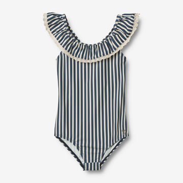 Wheat Main Swimsuit Doris Swimsuit 1048 blue stripe