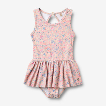 Wheat Main Swimsuit Erna Swimsuit 9650 pink heart flowers