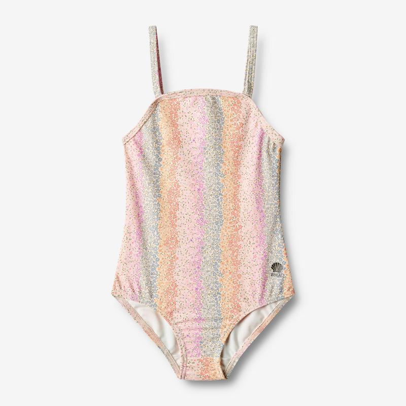 Wheat Main Swimsuit Manon Swimwear 9506 rainbow flowers