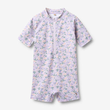 Wheat Main Swimsuit S/S Cas Swimsuit 9605 purple light petunias