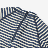 Wheat Main Swimsuit S/S Cas Swimsuit 1048 blue stripe