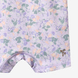 Wheat Main Swimsuit S/S Cas Swimsuit 9605 purple light petunias