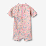 Wheat Main Swimsuit S/S Cas Swimsuit 9650 pink heart flowers