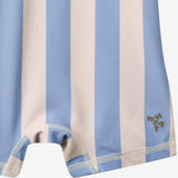 Wheat Main Swimsuit S/S Cas Swimsuit 9732 bold blue stripe