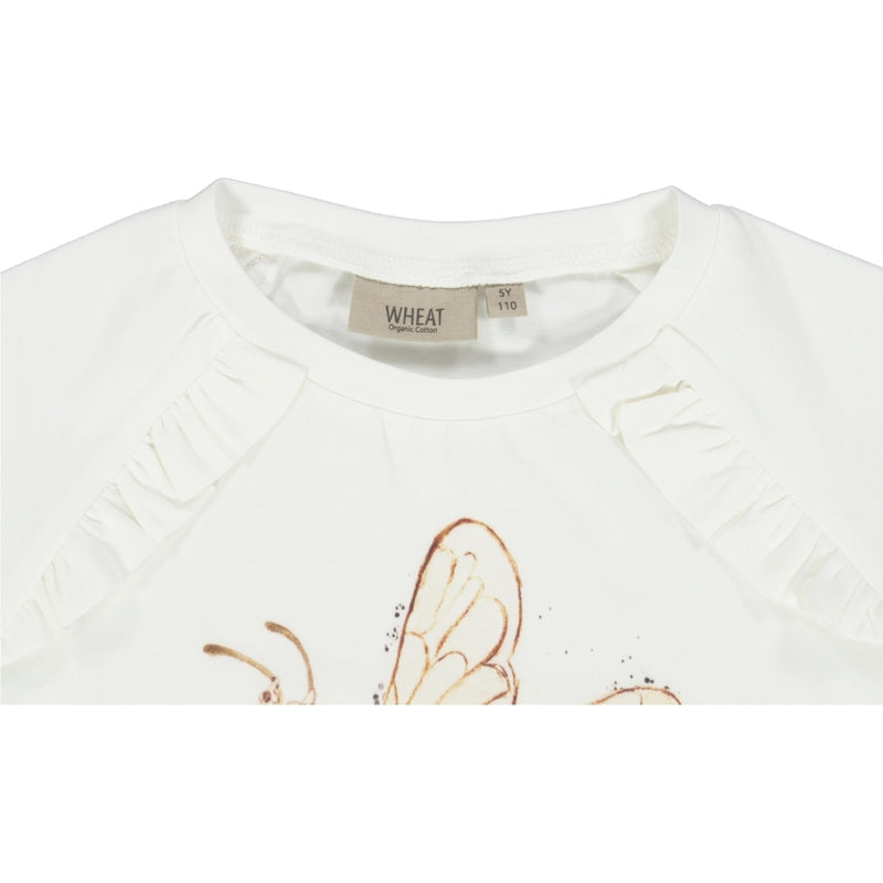 Wheat Main T-Shirt Bee Jersey Tops and T-Shirts 3182 ivory 