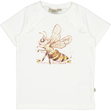 Wheat Main T-Shirt Bee Jersey Tops and T-Shirts 3182 ivory 