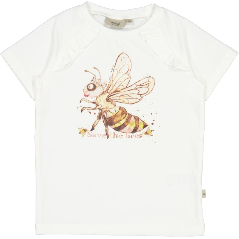 Wheat Main T-Shirt Bee Jersey Tops and T-Shirts 3182 ivory 