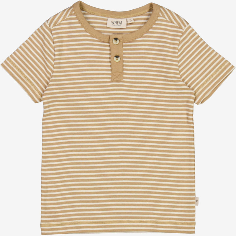 Wheat T-Shirt Bertram Jersey Tops and T-Shirts 3307 cappuccino stripe