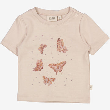 Wheat Main  T-Shirt Butterflies | Baby Jersey Tops and T-Shirts 1356 pale lilac