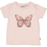 Wheat T-Shirt Butterfly Jersey Tops and T-Shirts 2400 powder 