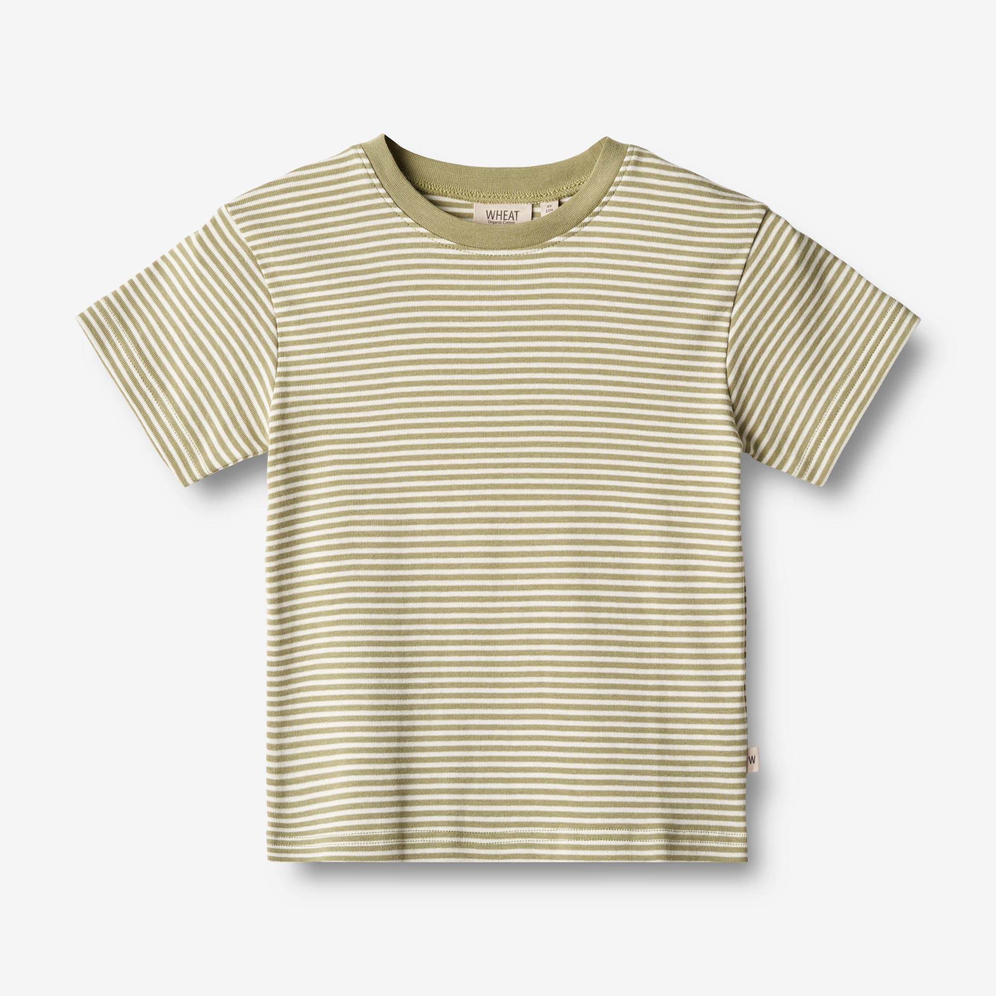 Sage Green Off White Stripe To T-Shirt
