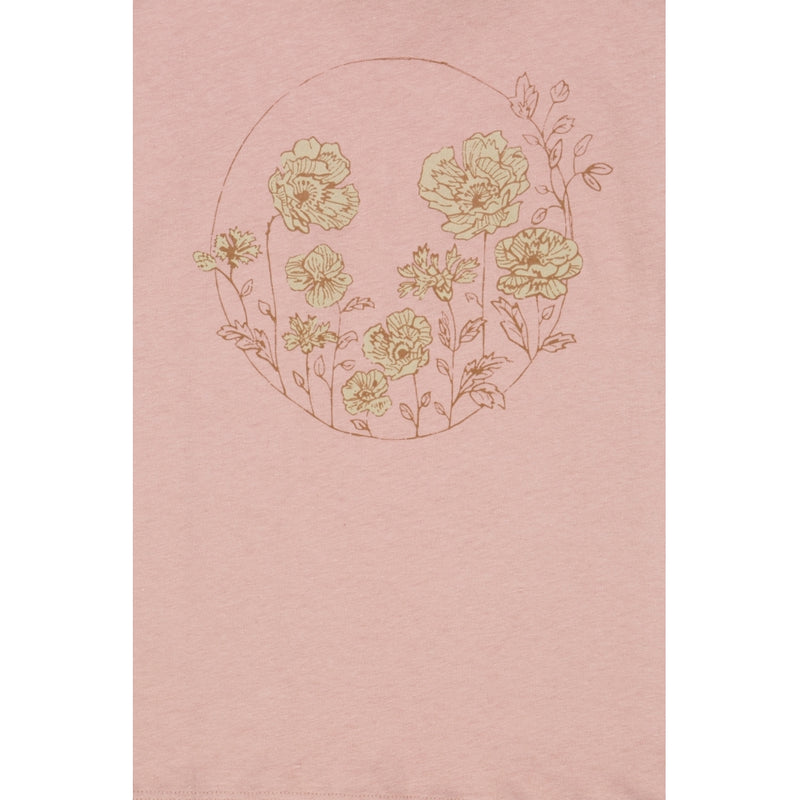 Wheat T-Shirt Flower Circle Jersey Tops and T-Shirts 2270 misty rose