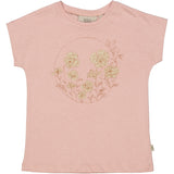 Wheat T-Shirt Flower Circle Jersey Tops and T-Shirts 2270 misty rose