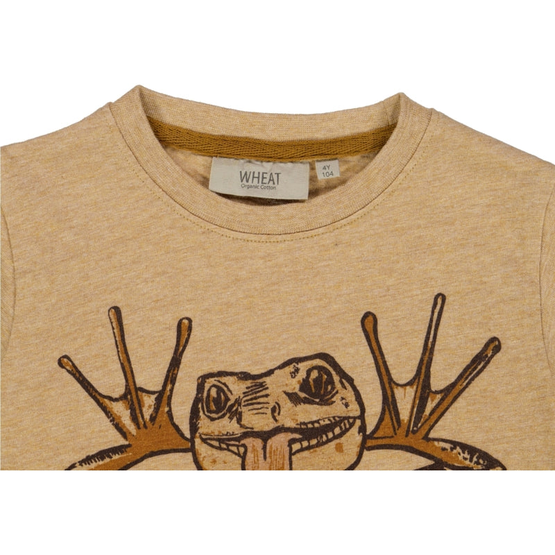 Wheat T-Shirt Frog Jersey Tops and T-Shirts 3233 warm melange