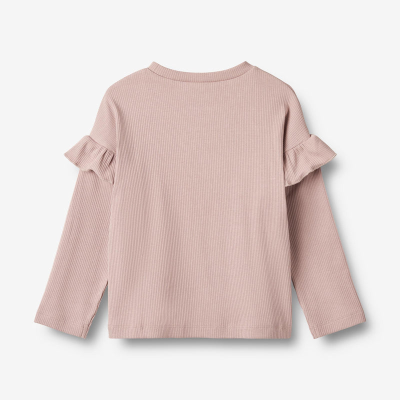Wheat Main T-Shirt L/S Belinda Jersey Tops and T-Shirts 1135 dry rose