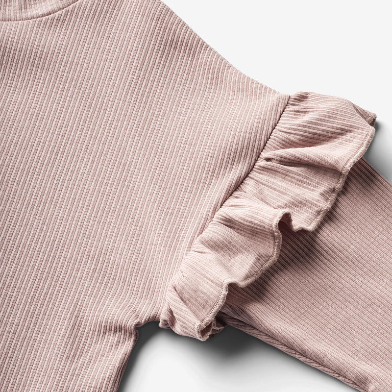 Wheat Main T-Shirt L/S Belinda Jersey Tops and T-Shirts 1135 dry rose